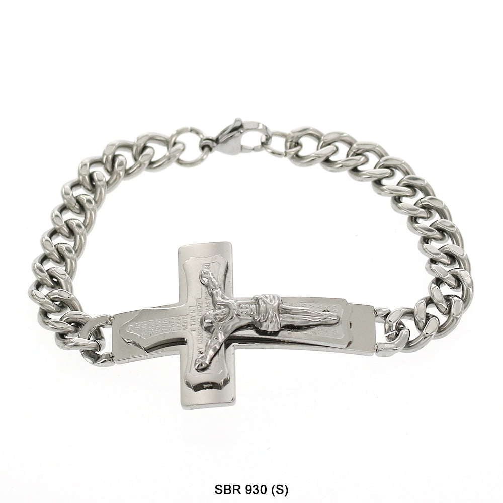 Stainless Steel ID Bracelet SBR 930 S