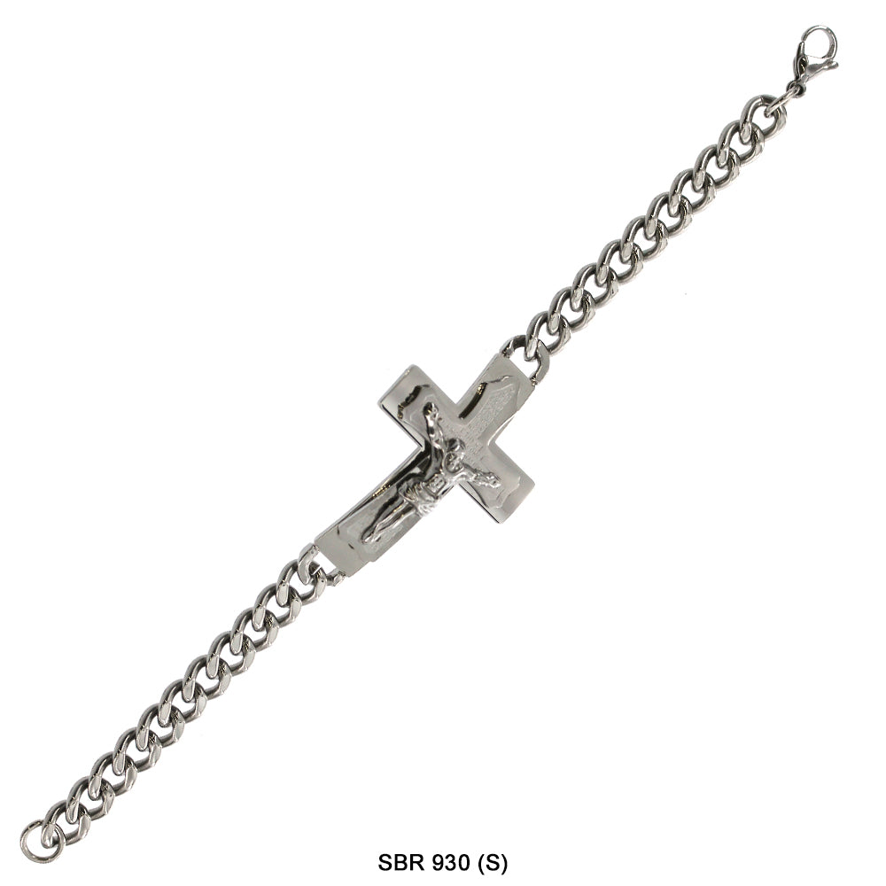 Stainless Steel ID Bracelet SBR 930 S