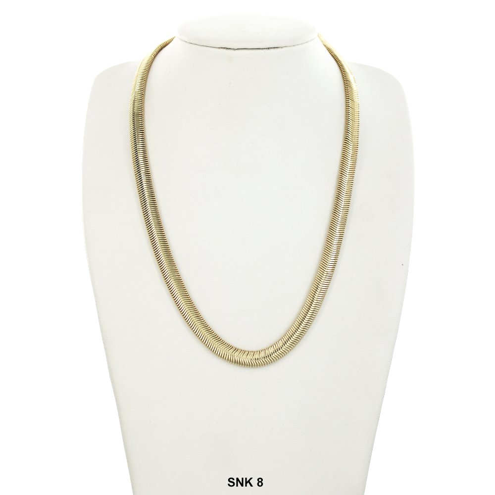 8 MM Snake Chocker Chain SNK 8 20"