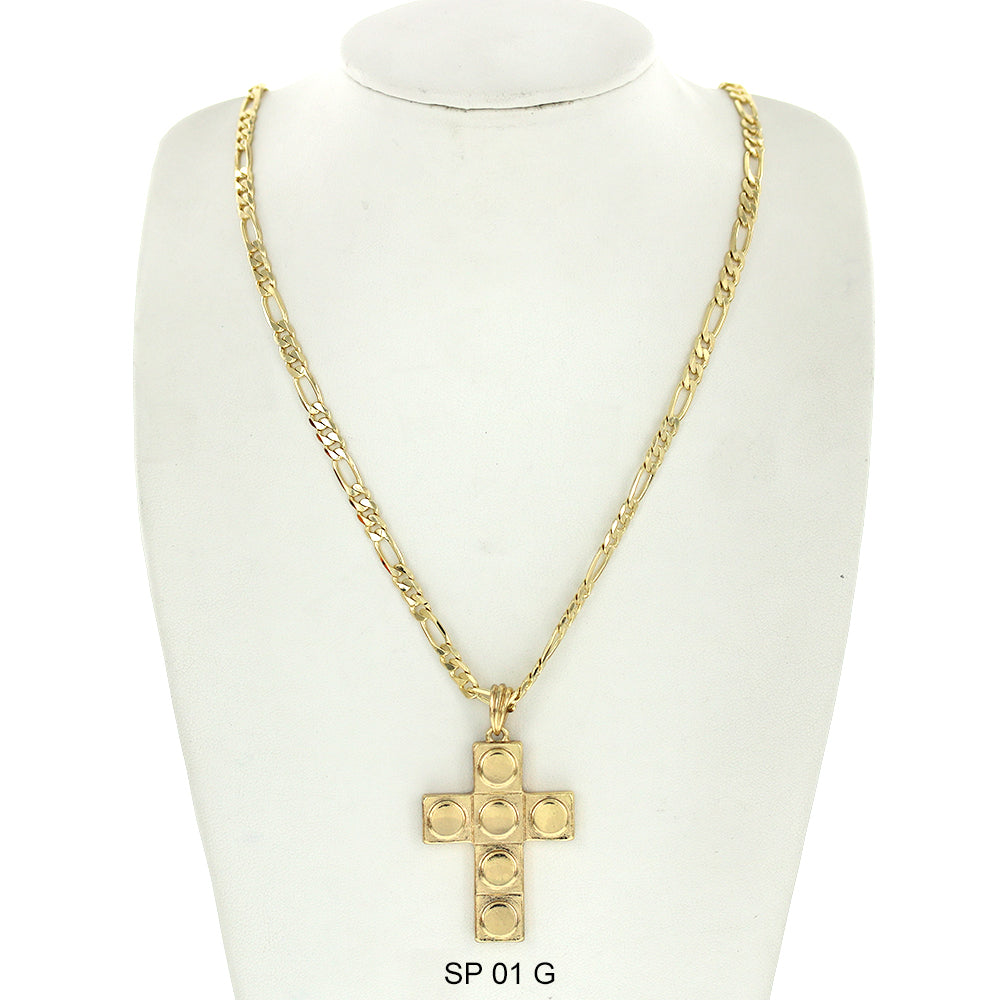 Hip Hop Necklace SP 01 G