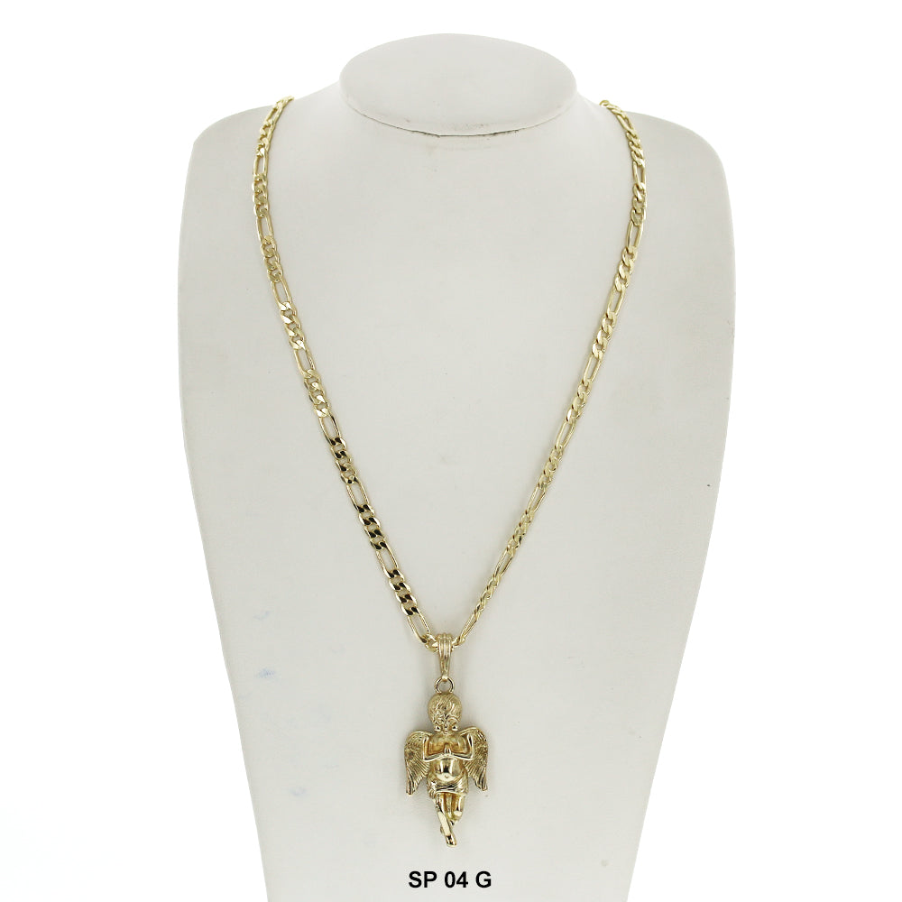 Hip Hop Necklace SP 04 G