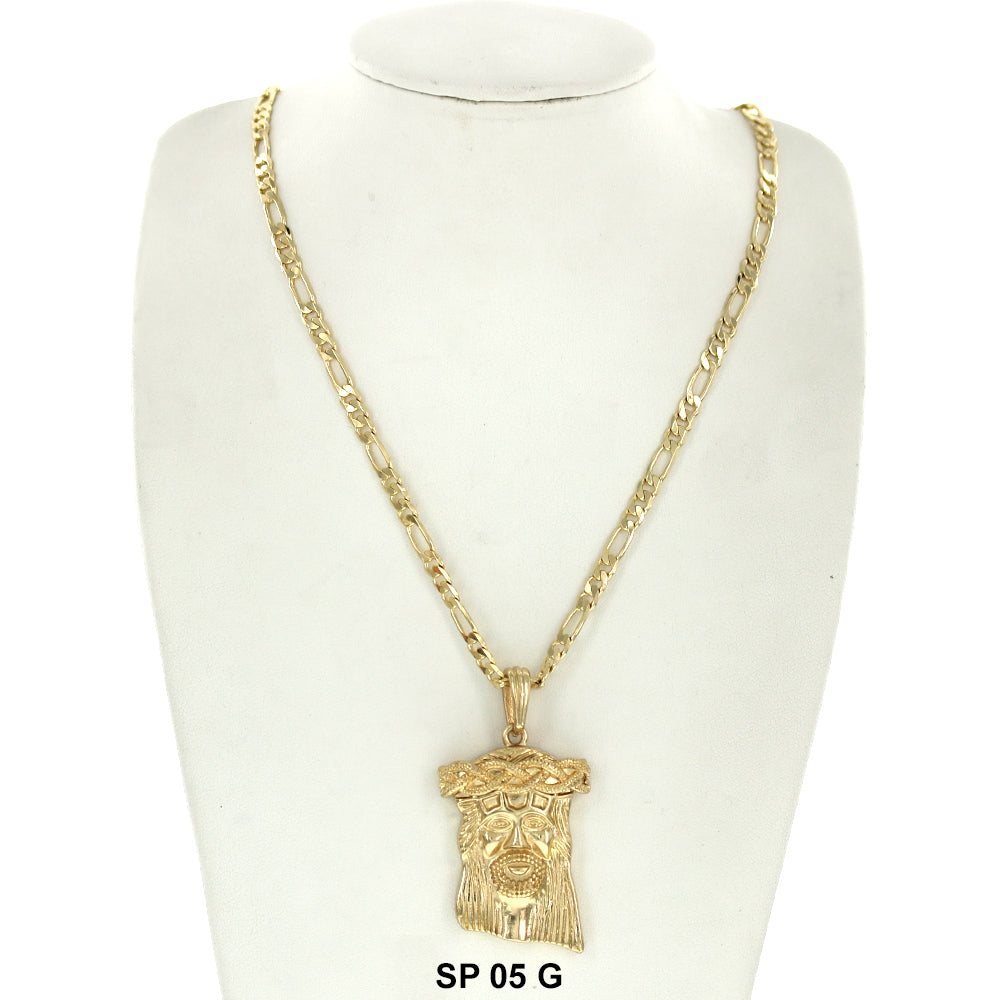 Hip Hop Necklace SP 05 G