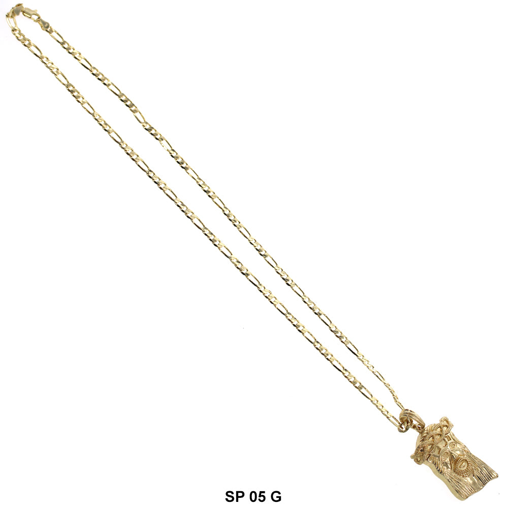 Hip Hop Necklace SP 05 G