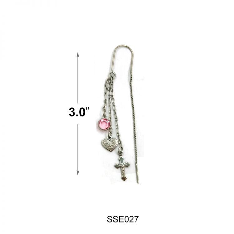 Sterling Silver Earrings SSE027