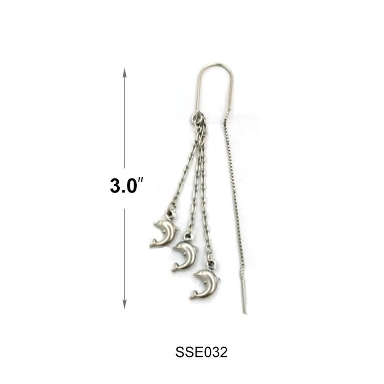 Sterling Silver Earrings SSE032