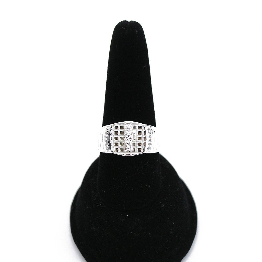 Anillo Plata Santa Muerte SSRNG 1005 W