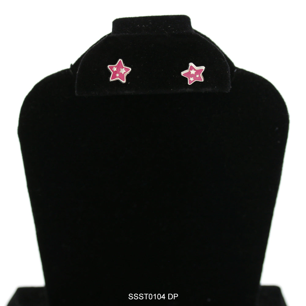 Pendientes Estrella Plata 925 SSST0104 DP