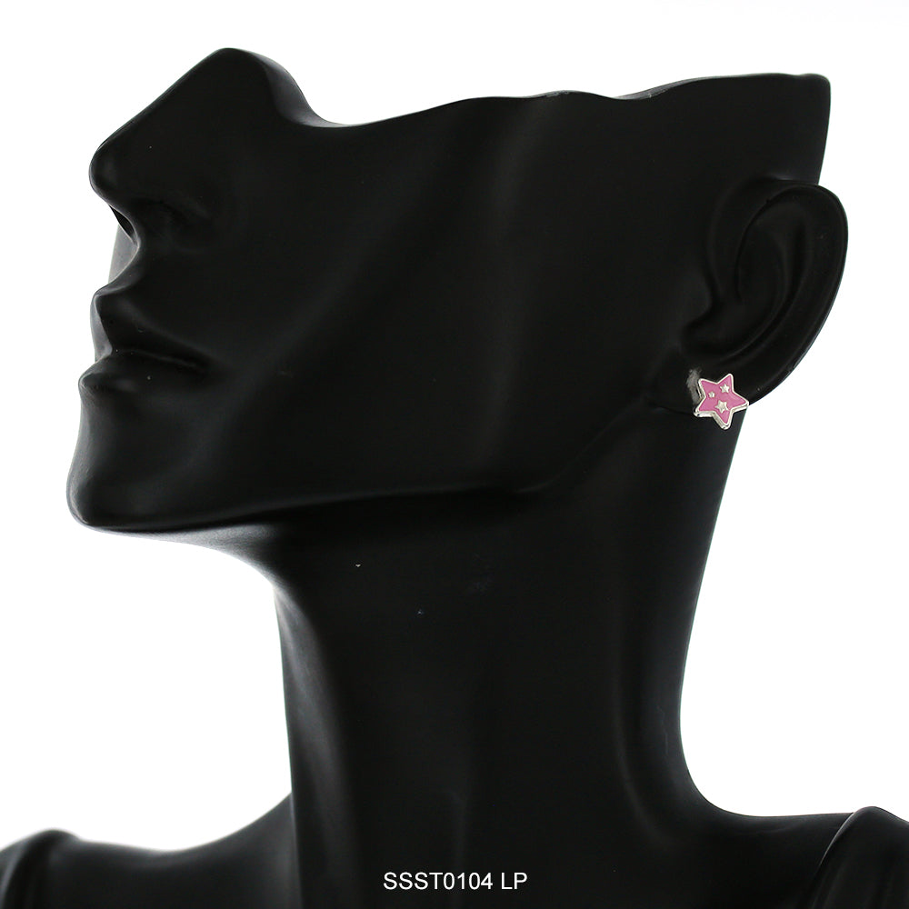 Pendientes Estrella Plata 925 SSST0104 LP