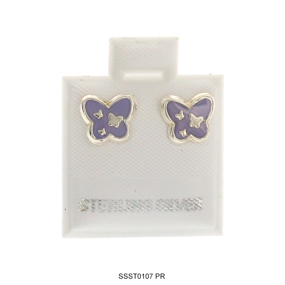 Pendientes Mariposa Plata 925 SSST0107 PR