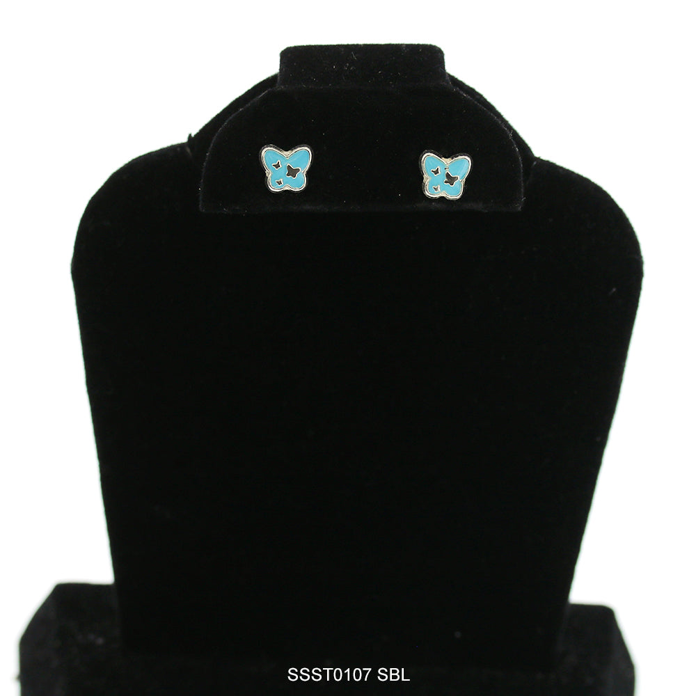 Pendientes Mariposa Plata 925 SSST0107 SBL