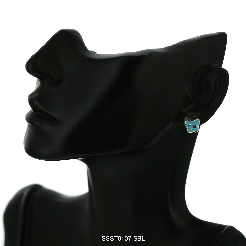 Pendientes Mariposa Plata 925 SSST0107 SBL