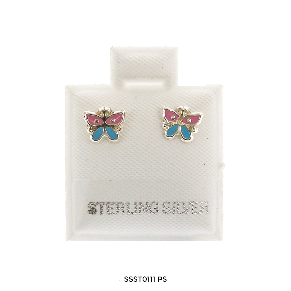 Butterfly 925 Sterling Silver Studs SSST0111 PS