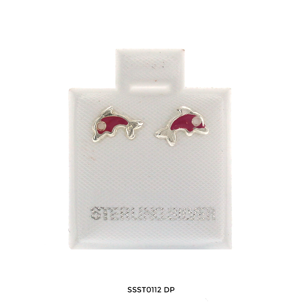 Pendientes Dolphin 925 Sterling Silver SSST0112 DP