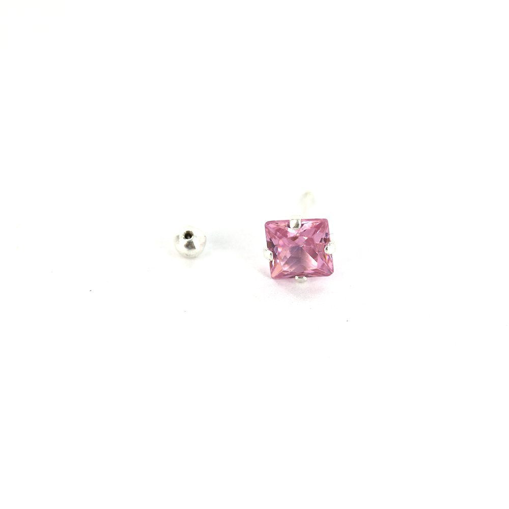 Square 925 Sterling Silver Studs SSST037 P