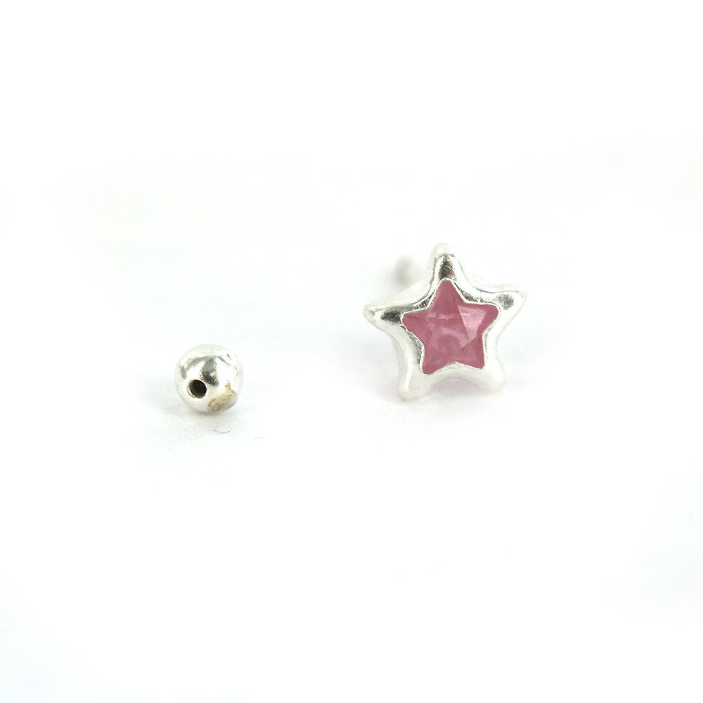 Pendientes Estrella Plata 925 SSST083 P