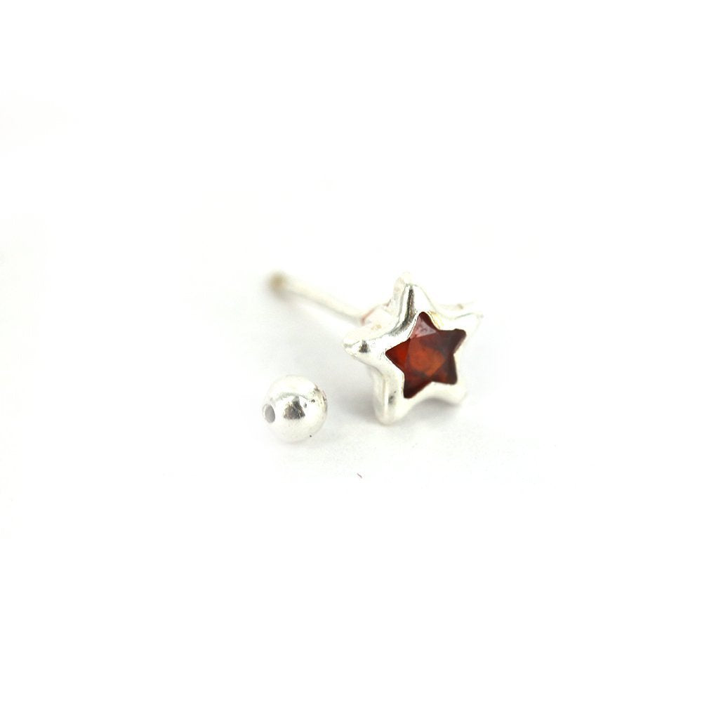 Pendientes Estrella Plata 925 SSST083 R