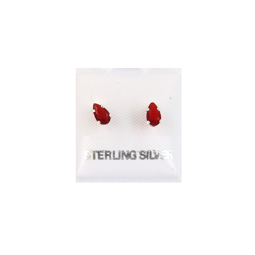 Tear Drop 925 Sterling Silver Studs SSSTRL53 R