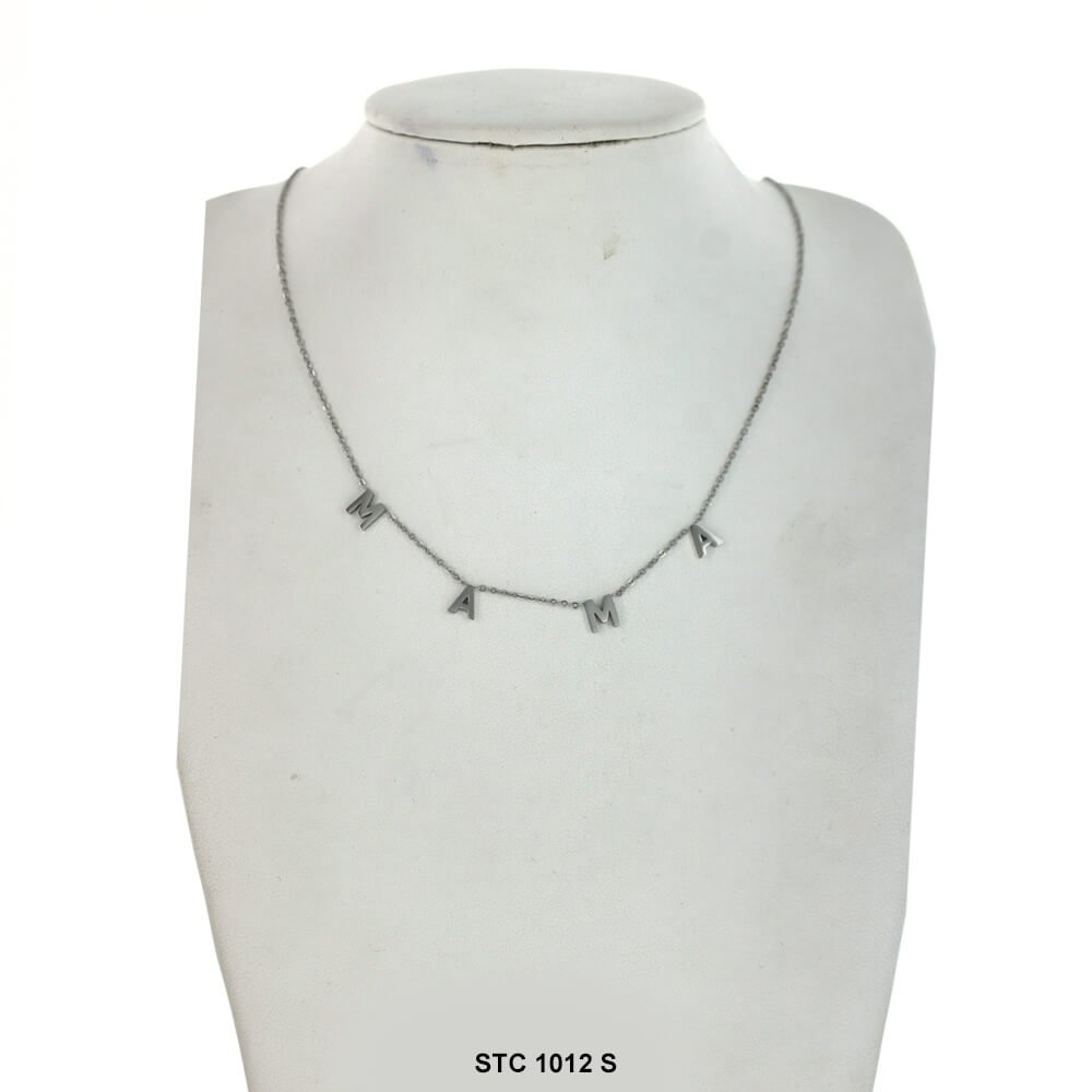 Mama Stainless Steel Necklace STC 1012 S
