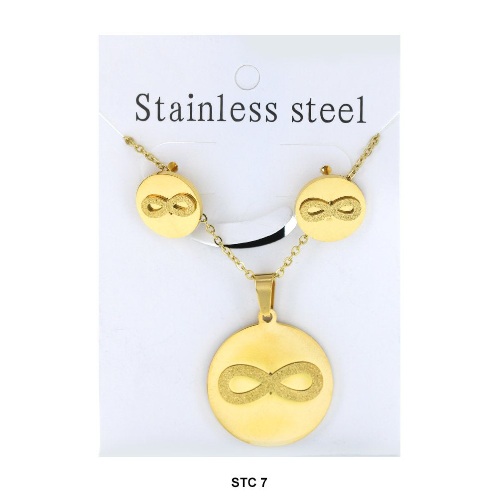 Stainless Steel Necklace Set STS 7