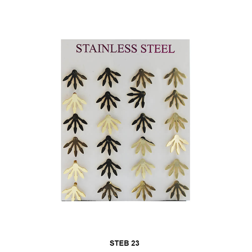 Stainless Steel Stud Earrings STEB 23