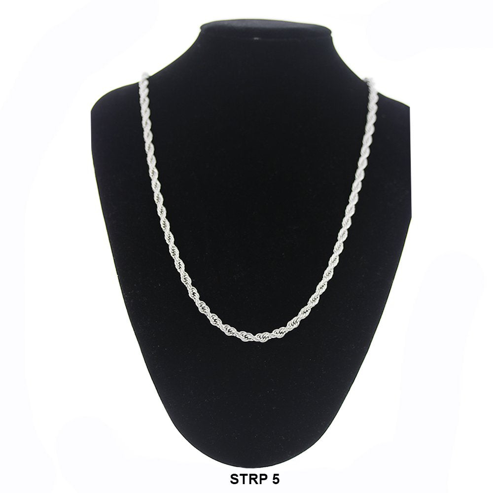 5 MM Stainless Steel Rope Chain STRP 5