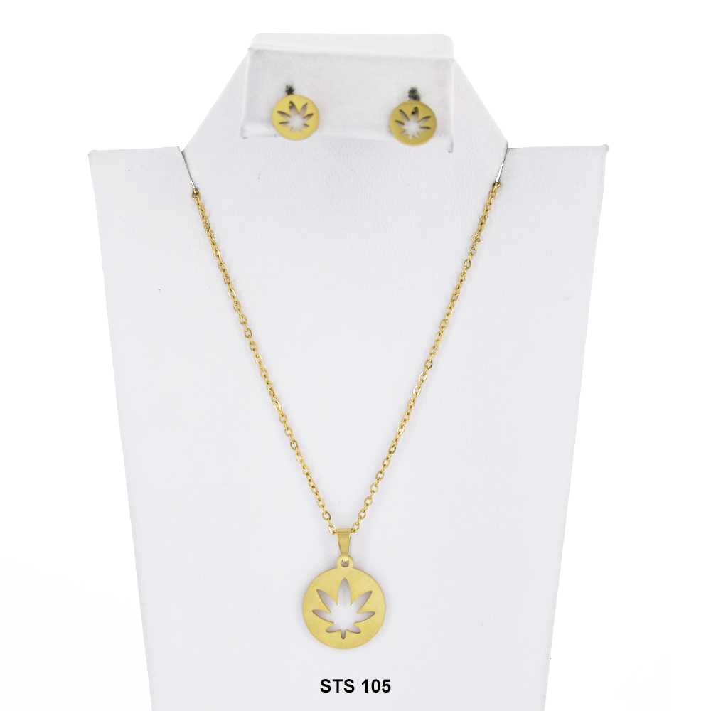 Stainless Steel Necklace Set STS 105