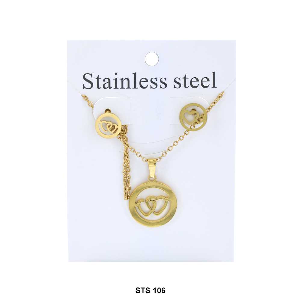 Stainless Steel Necklace Set STS 106