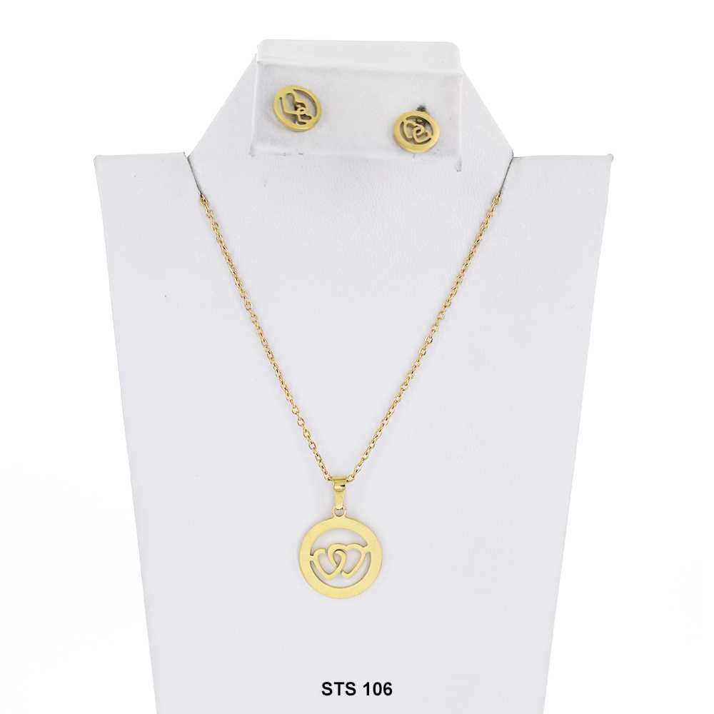 Stainless Steel Necklace Set STS 106