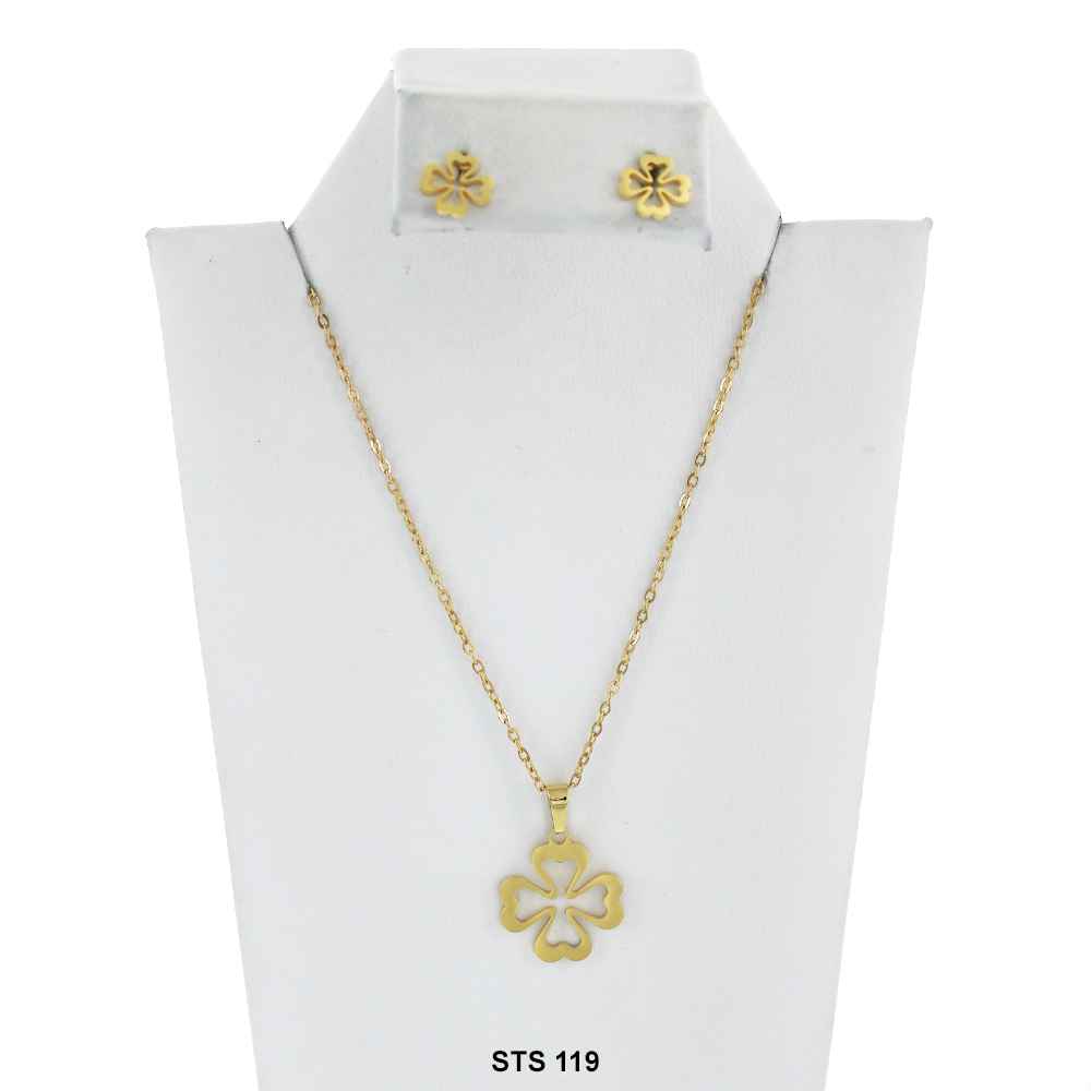 Stainless Steel Necklace Set STS 119