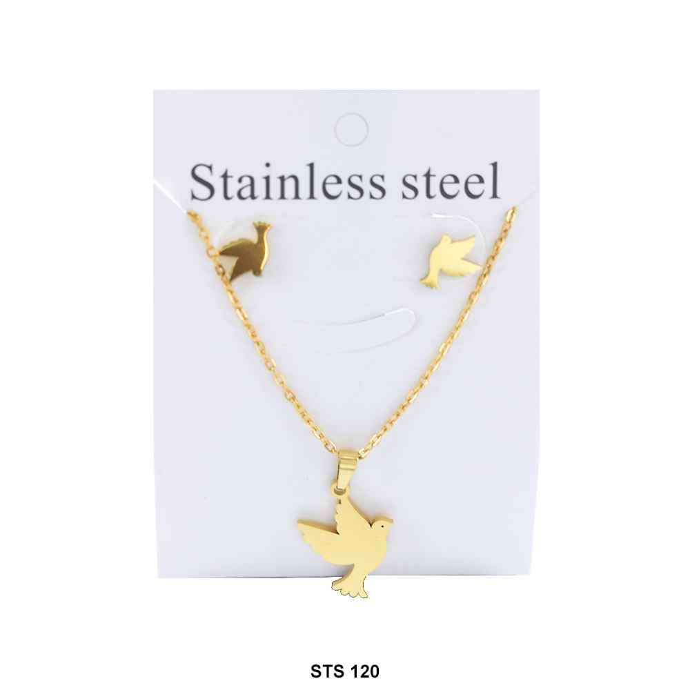 Stainless Steel Necklace Set STS 120