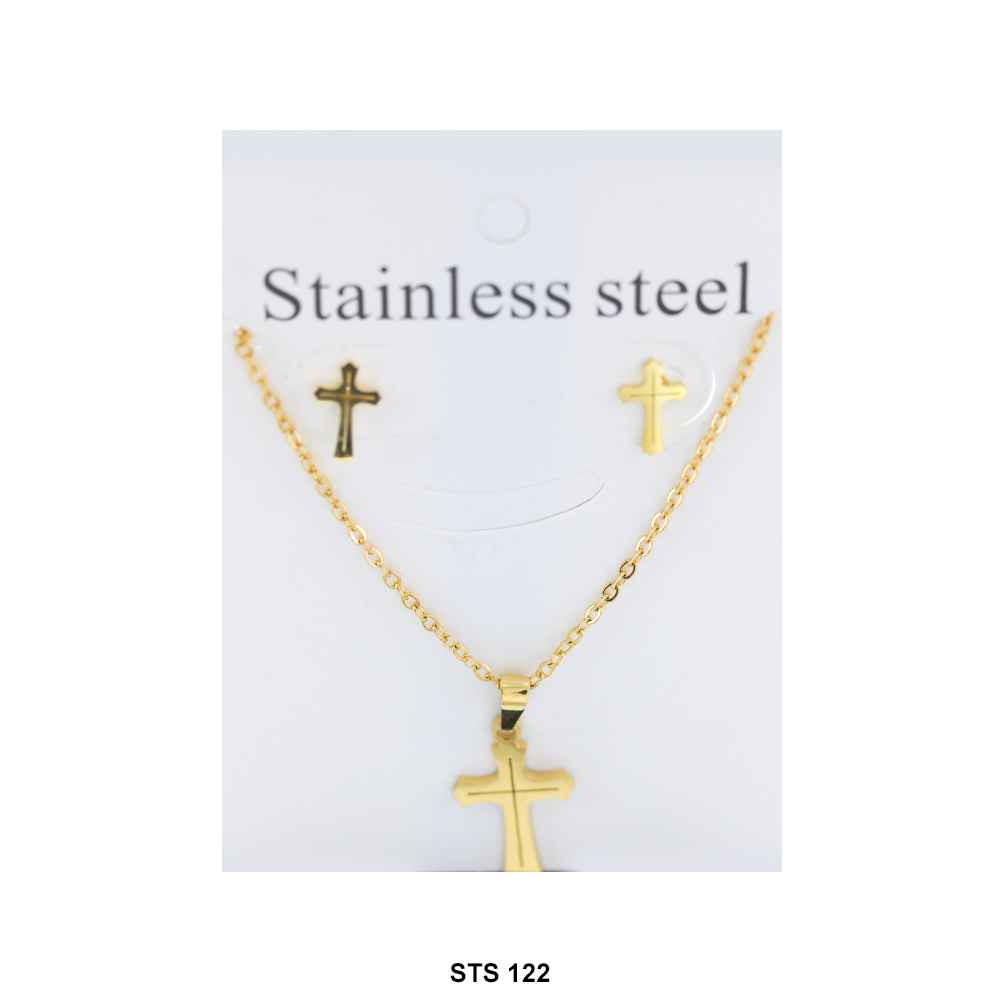 Stainless Steel Necklace Set STS 122