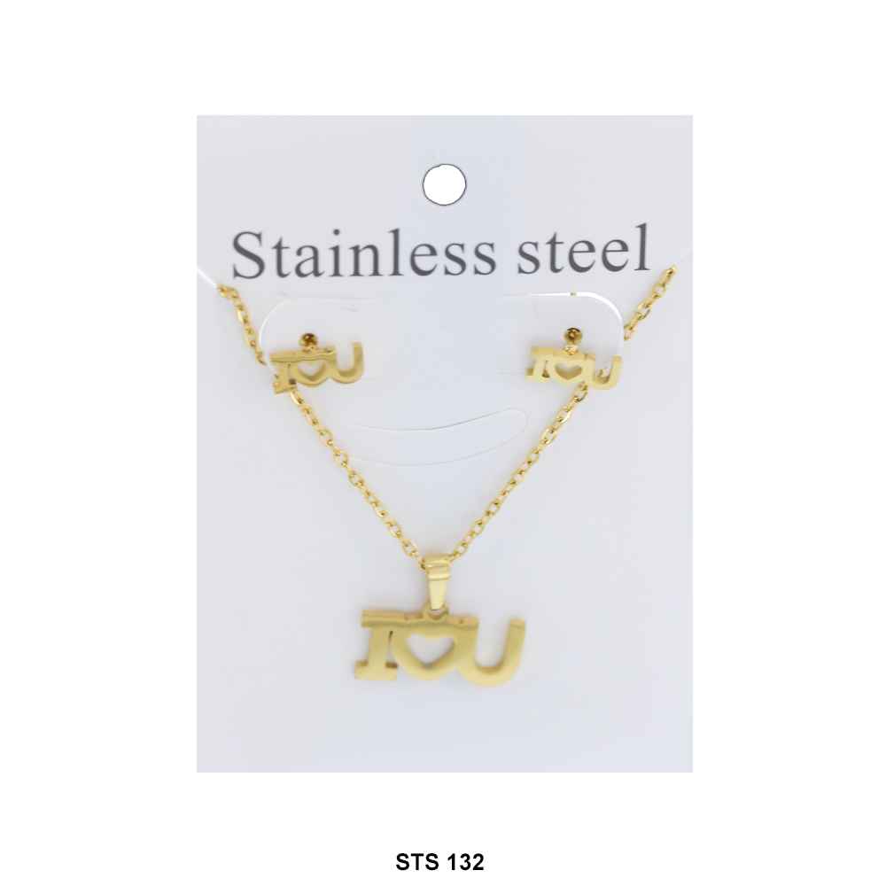 Stainless Steel Necklace Set STS 132