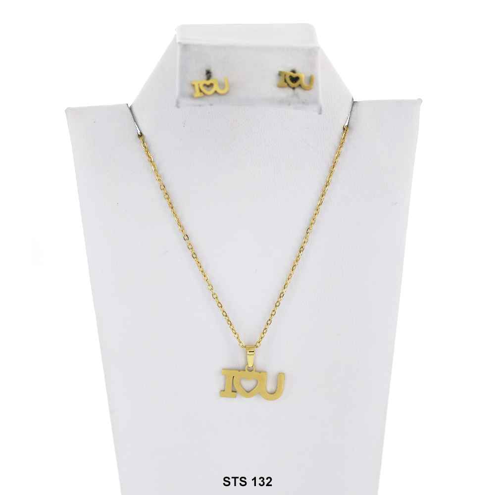 Stainless Steel Necklace Set STS 132