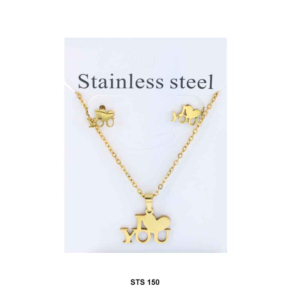 Stainless Steel Necklace Set STS 150