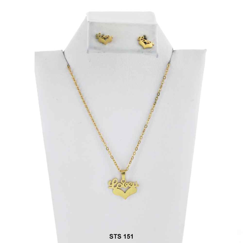 Stainless Steel Necklace Set STS 151