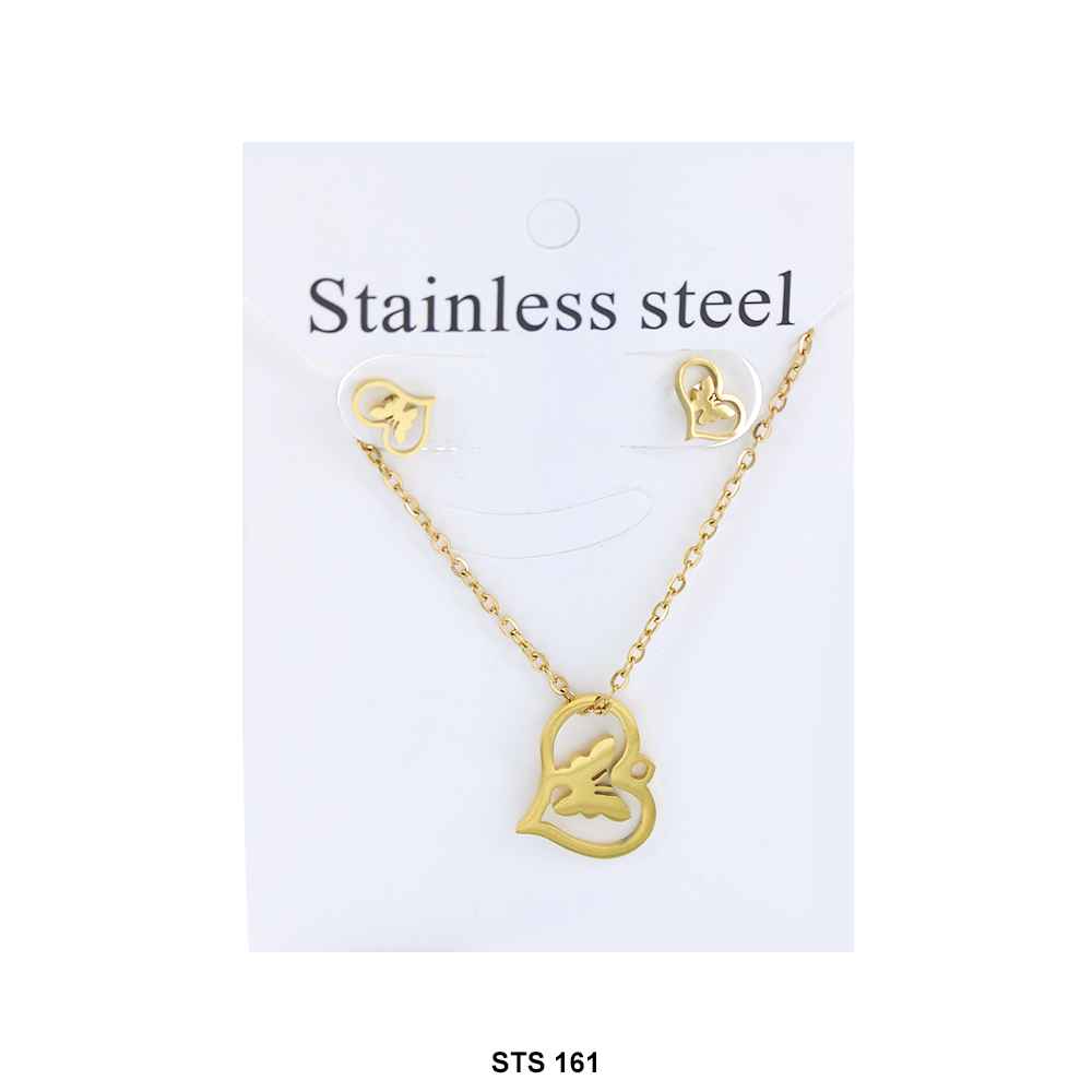 Stainless Steel Necklace Set STS 161