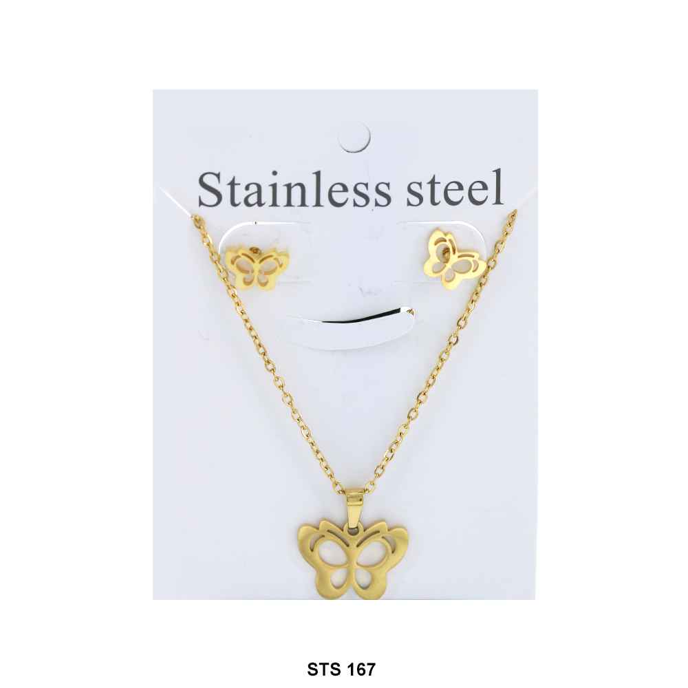 Stainless Steel Necklace Set STS 167