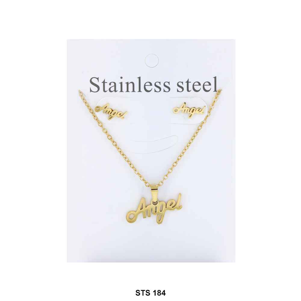 Stainless Steel Necklace Set STS 184