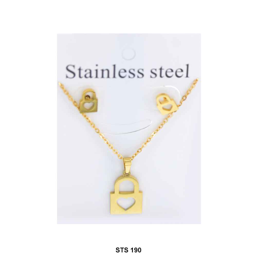 Stainless Steel Necklace Set STS 190