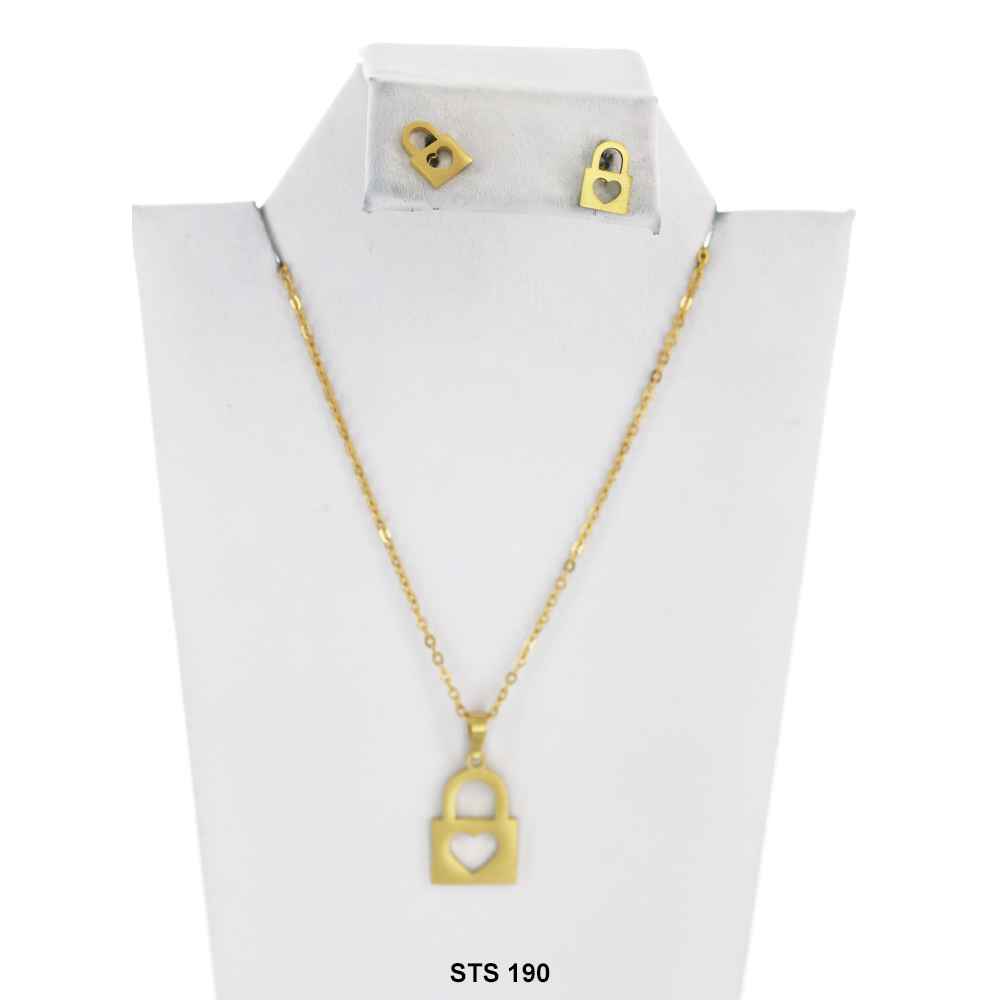Stainless Steel Necklace Set STS 190