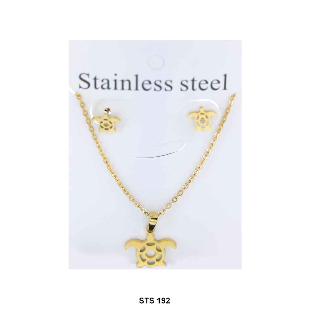 Stainless Steel Necklace Set STS 192