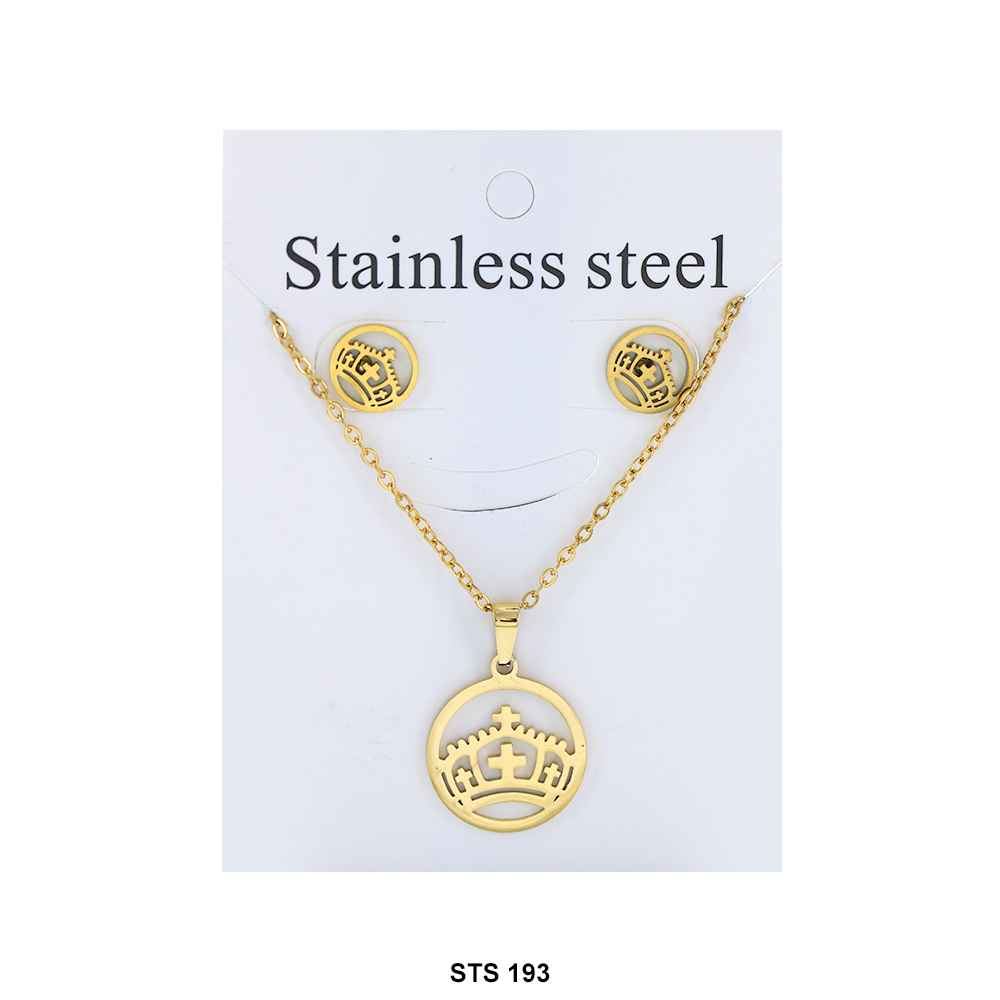 Stainless Steel Necklace Set STS 193