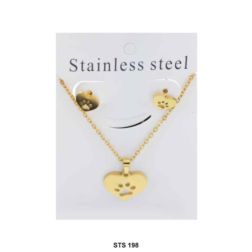 Stainless Steel Necklace Set STS 198