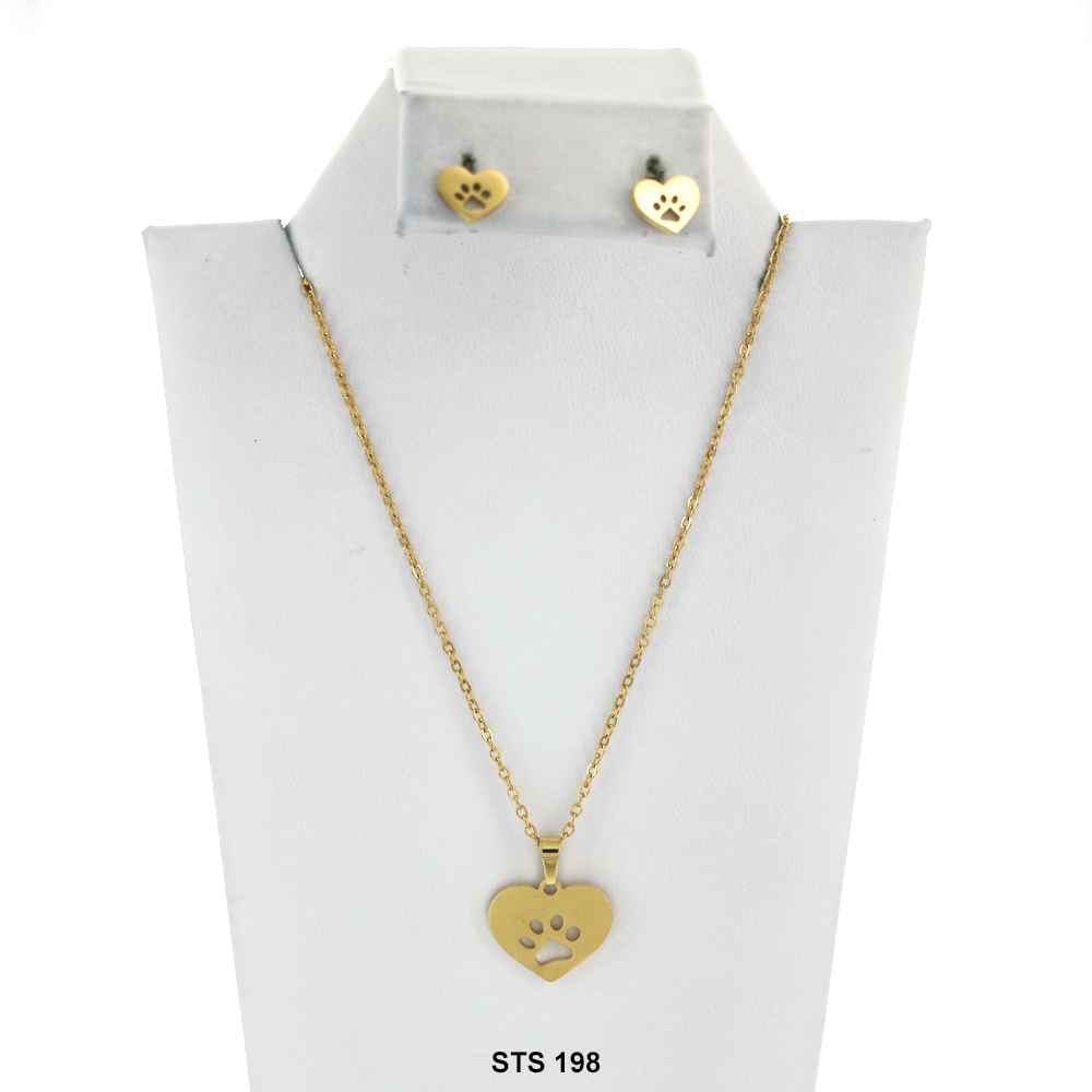 Stainless Steel Necklace Set STS 198