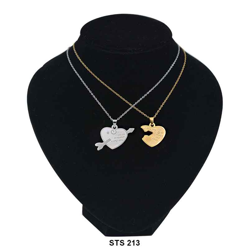 Collar Parejas Acero Inoxidable STS 213