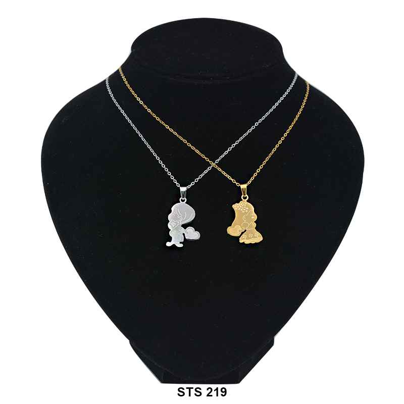 Collar Parejas Acero Inoxidable STS 219