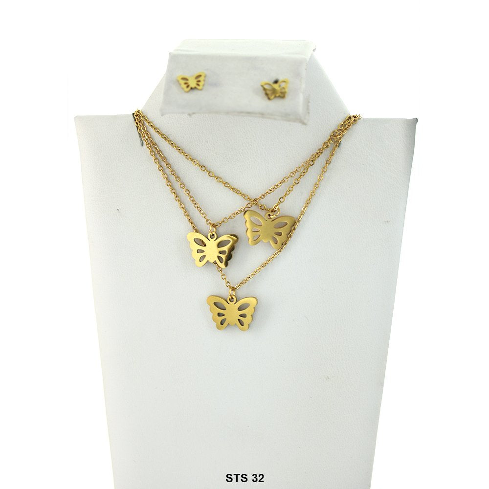 Multi Layer Necklace Set STS 32