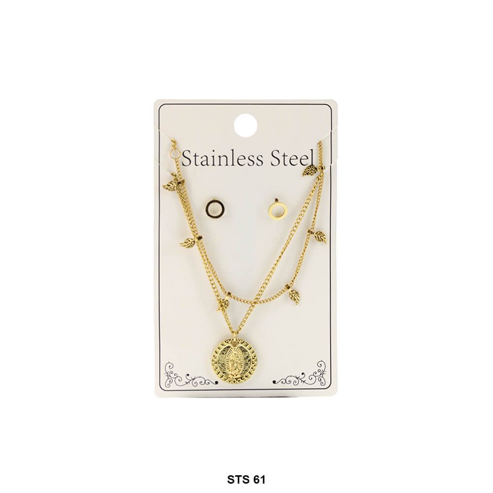 Stainless Steel Necklace Set STS 61