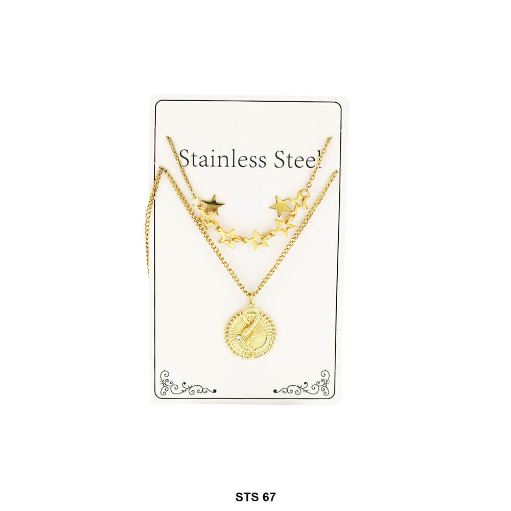 Stainless Steel Necklace Set STS 67