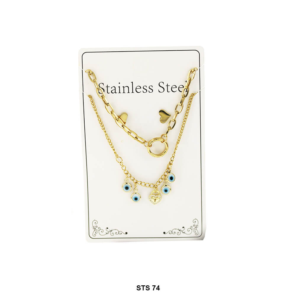 Stainless Steel Necklace Set STS 74